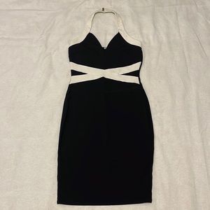 Black and White Charlotte Russe Dress Size Small